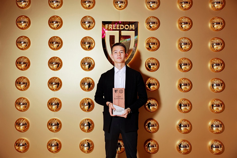 Sayatkhan Kussainov – Best Goalkeeper of the QJ League